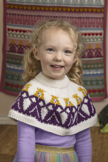 Marielle Hals  - Viking Design 2505-4B Kit - 2-12 År - Viking Alpaca Storm