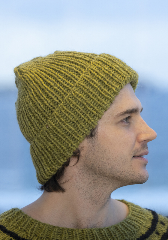 "Joss" Hue - Viking Design 2407-9B Kit - 2 - 12 år og S - L - Viking Hobbygarn, fra Viking