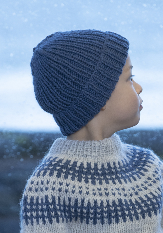 "Joss" Hue - Viking Design 2407-9D Kit - 2 - 12 år og S - L - Viking Hobbygarn, fra Viking