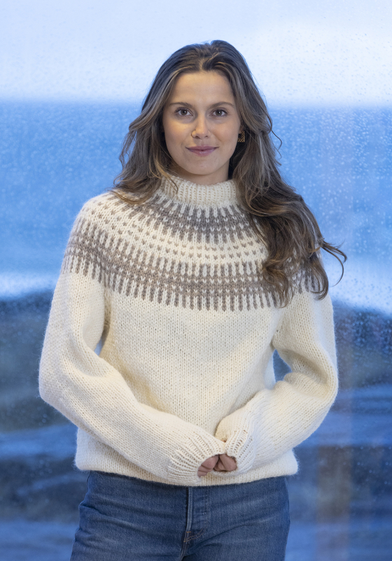 "Luca" Genser - Viking Design 2407-14B Kit - XS-XXL - Viking Hobbygarn, fra Viking