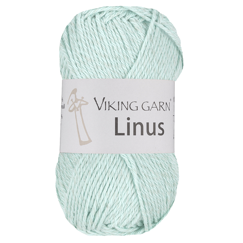 Viking Linus 121 Lys aqua, Bomuld/Hør, fra Viking