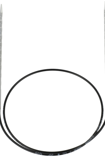 4,5 mm - Addi black Novel Rundpinde 100 cm