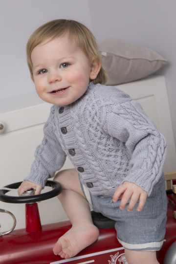 Jakke og hue - Viking Design 1301-7 Kit - 3-18 mdr - 2-4år - Viking Bjørk