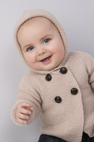 Dobbeltknappet jakke - Viking Design 1301-15 Kit - 3 - 18mdr - Viking Bjørk