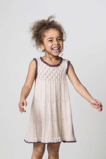 Ananas Tunika - Viking Design 1601-8B Kit - 2 - 12 år - Viking Bjørk