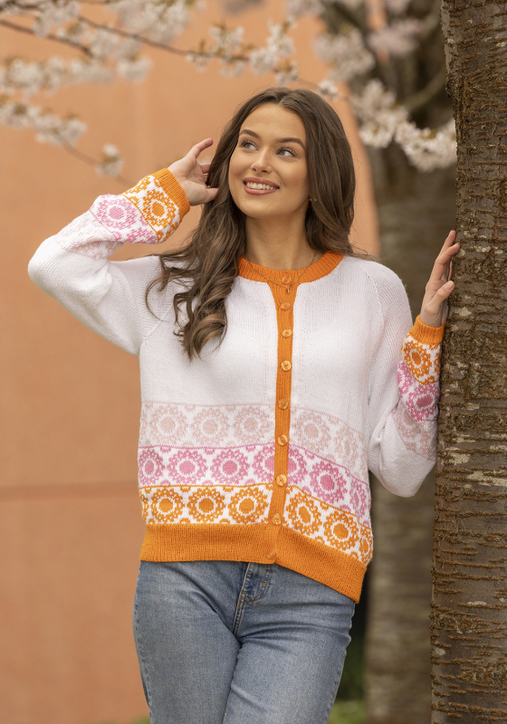 "Anthea" Cardigan - Viking Design 2513-8 Kit - XS - XXXL - Viking Bambino, fra Viking