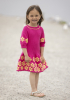 "Paradis" Kjole - Viking Design 2324-1 Kit - 1-12 År - Viking Bamboo