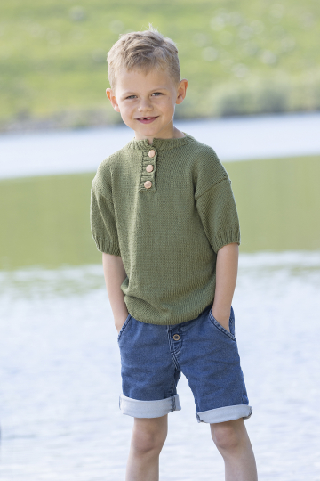 Burgos T-shirt - Viking Design 2325-4 Kit - 2 - 12 år - Viking Bjørk