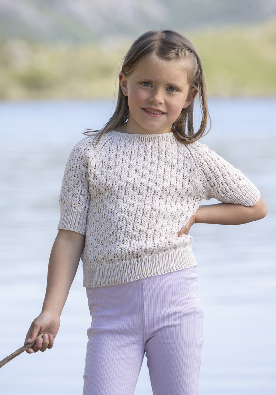 Melilla T-shirt - Viking Design 2325-5A Kit - 2 - 12 år - Viking Bjørk, fra Viking