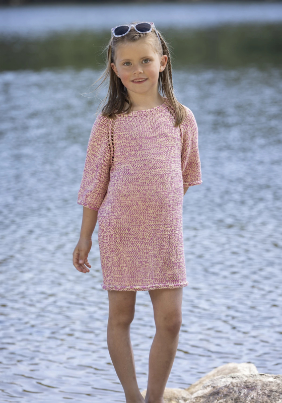 Parla Kjole - Viking Design 2325-9 Kit - 2 - 12 år - Viking Bjørk, fra Viking