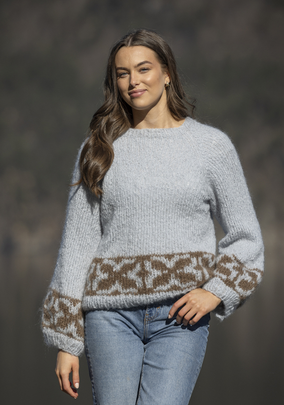 "Lora" Genser - Viking Design 2511-2 Kit - XS-L - Viking Mohrino, fra Viking