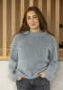 "Petrolia" Genser - Viking Design 2517-9 Kit - XS-XXL - Viking Kid-Silk