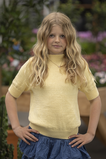 Fenja T-shirt - Viking Design 2516-6A Kit - 2 - 12 år - Viking Bjørk