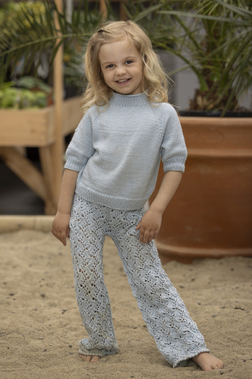 Fenja bukser - Viking Design 2516-10B Kit - 2 - 12 år - Viking Bjørk