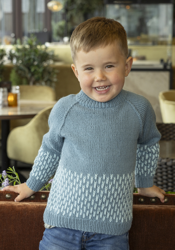 "Torden" Genser - Viking Design 2518-11 Kit - 2-12 år - Viking Linus, fra Viking