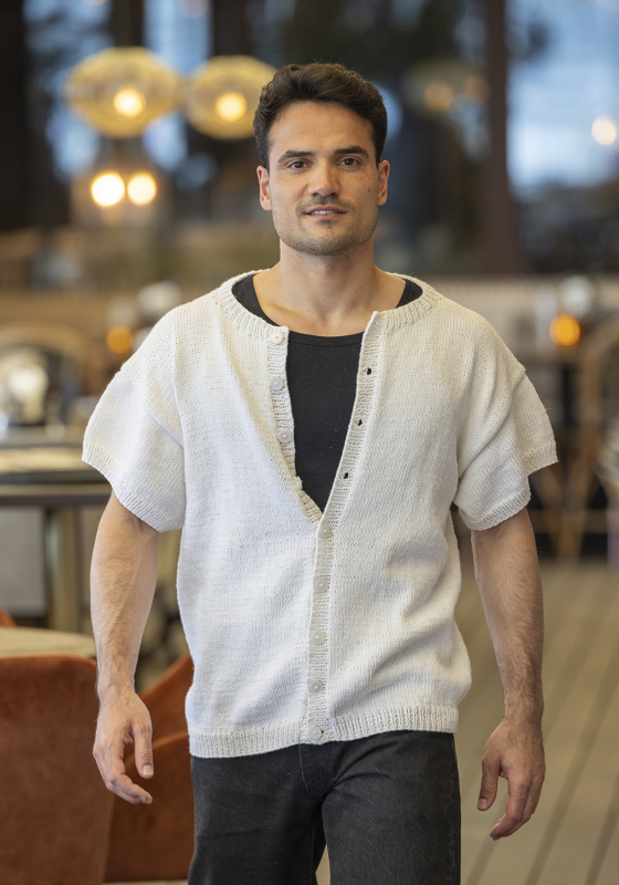 "Aksel" cardigan - Viking Design 2518-15 Kit - XS-XXL - Viking Linus, fra Viking