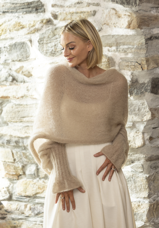 "Alvelys" Sjælevarmer - Viking Design 2520-4A Kit - Dame - Viking Kid-Silk, fra Viking