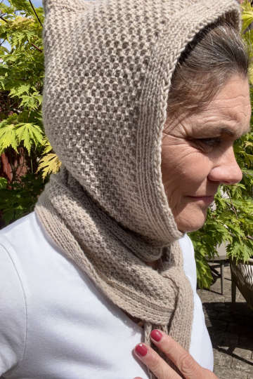 Pinecone hood - Kaias Cashmere