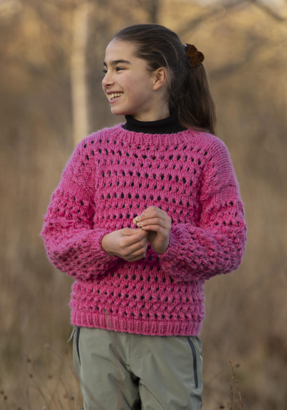 "Aeri" genser - Viking Design 2405-10 Kit - 2 - 12 år - Viking Snorre, fra Viking