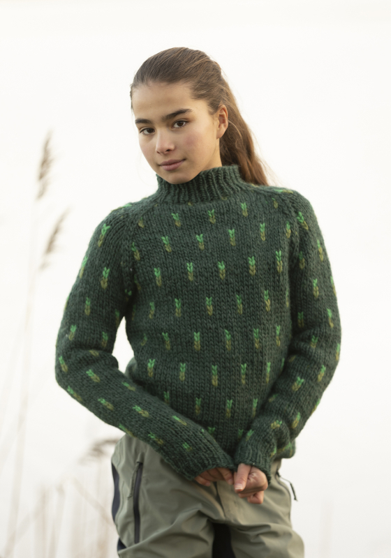 "Torcia" genser - Viking Design 2405-11B Kit - 2 - 12 år - Viking Snorre, fra Viking