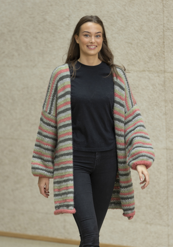 "abbie" Cardigan Viking Design 2340 Kit Viking Alpaca Bris Fra Viking