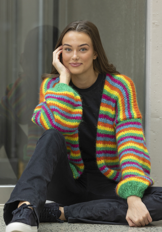 "ginny" Cardigan Viking Design 2340 Kit Viking Alpaca Bris Fra Viking