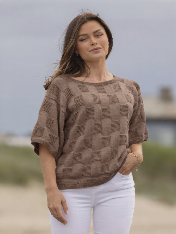 "Ramina" T- Shirt - Viking Design 2423-13D Kit - XS-XXL - Viking Linus, fra Viking