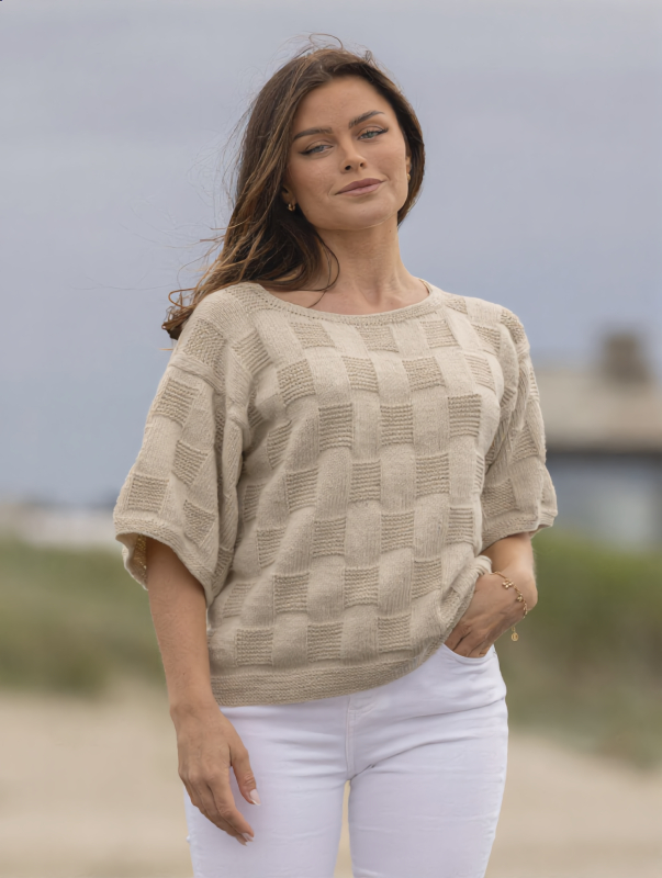 "Ramina" T- Shirt - Viking Design 2423-13F Kit - XS-XXL - Viking Linus, fra Viking