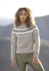 "Fjellbris" Genser - Viking Design 2524-1C Kit - XS-XXL - Viking Eco Highland Wool
