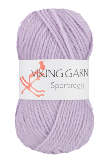 Viking Sportsragg - 567 Lys lilla