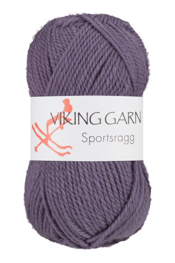 Viking Sportsragg - 568 Mørk lilla