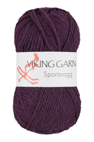 Viking Sportsragg - 578 Mørk lyng
