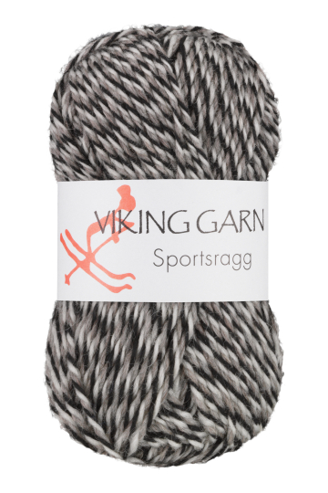 Viking Sportsragg - 580 Grå/sort/hvid