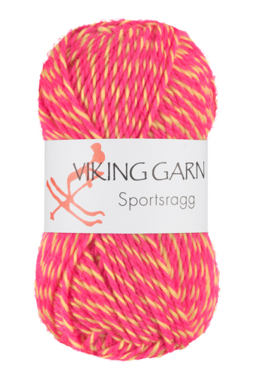 Viking Sportsragg - 557 Multi rosa/gul