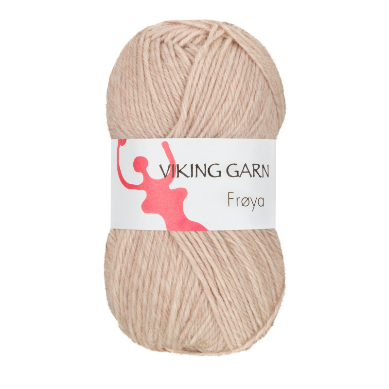 Viking Frøya - 280 Beige, Uld/nylon, fra Viking billede