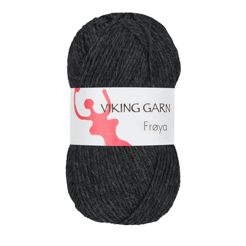 Viking Frøya - 227 Koksgrå, Uld/nylon, fra Viking billede