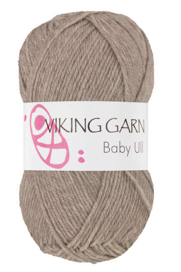 Viking Baby Ull - 309 Lys brun