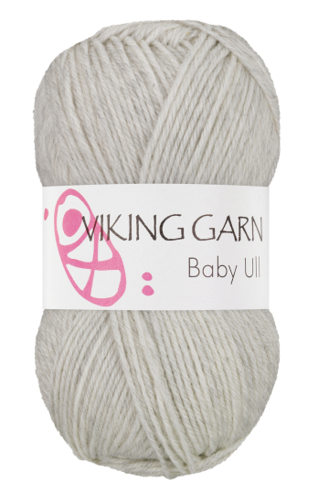 Viking Baby Ull - 312 Perlegrå