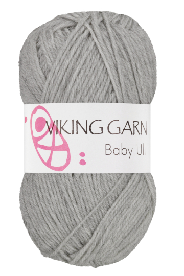 Viking Baby Ull - 313 Lys grå