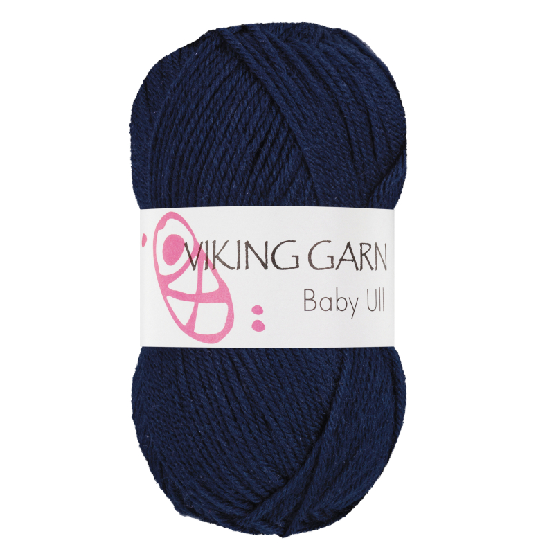 Viking Baby Ull - 326 Marine, Merinould, fra Viking billede