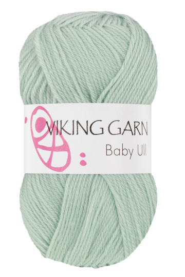 Viking Baby Ull - 337 Lys mintgrøn