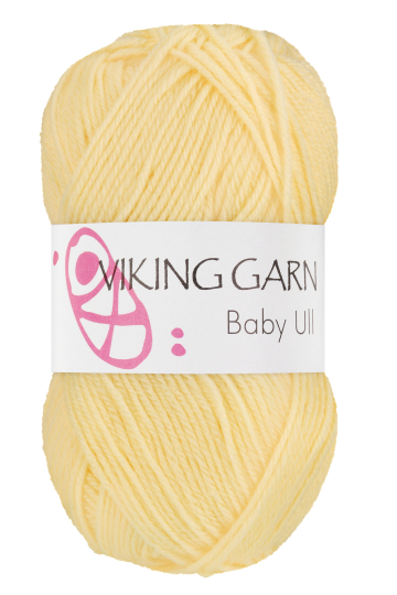 Viking Baby Ull - 342 Lys gul