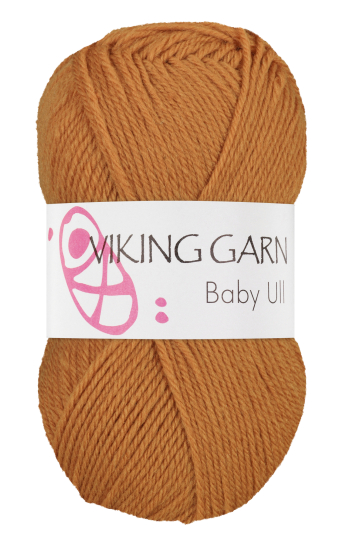 Viking Baby Ull - 375 Okkergul