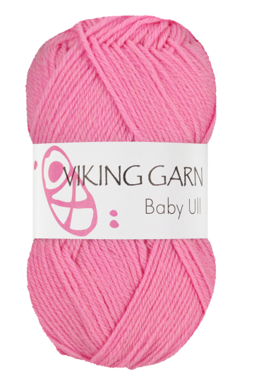 Viking Baby Ull - 361 Stærk rosa