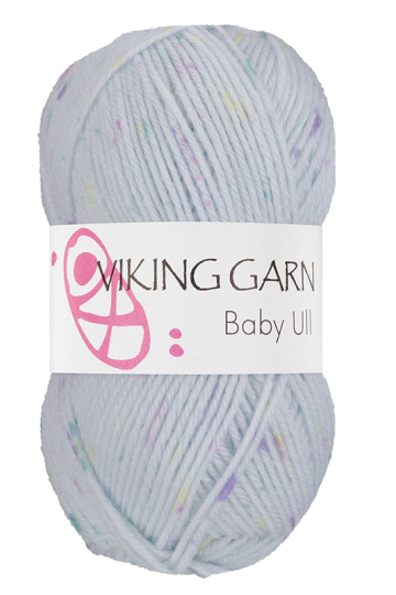 Viking Baby Ull - 332 Blå print