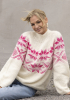 "Luna" Genser - Viking Design 2416-2D Kit - XS-XL - Viking Alpaca Bris