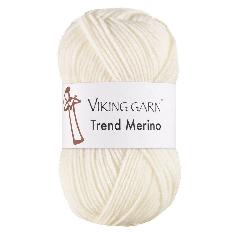 Viking Trend Merino 402 Natur, Merinould, fra Viking