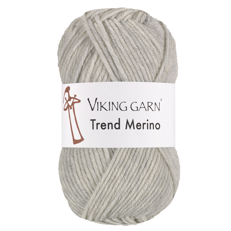 Viking Trend Merino 412 Perlegrå, Merinould, fra Viking billede