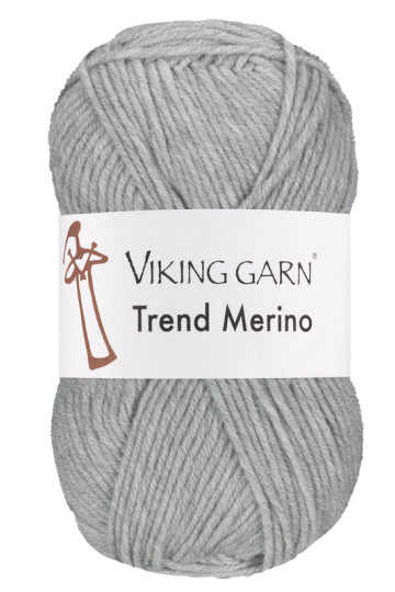 Viking Trend Merino 413 Gråmeleret