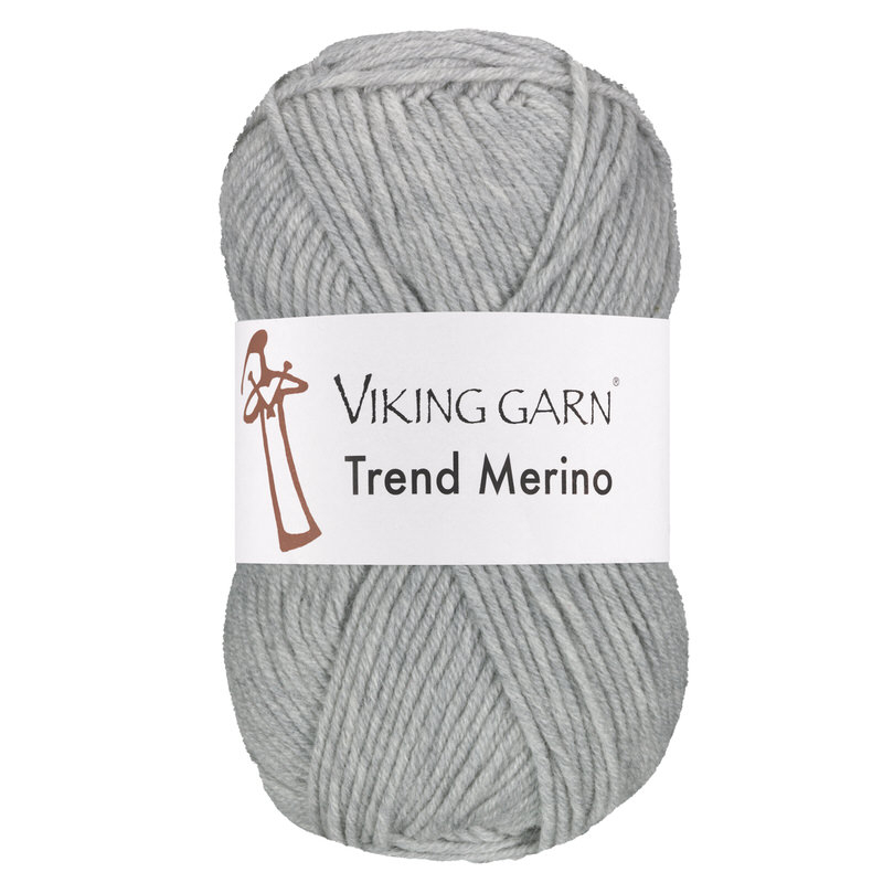 Viking Trend Merino 413 Gråmeleret, Merinould, fra Viking billede